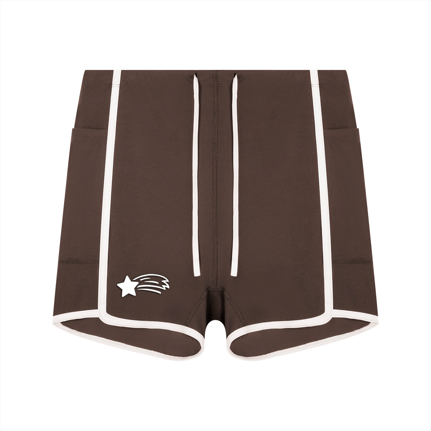MountainStarGalaxy Women's High Rise Color Block Yoga Shorts