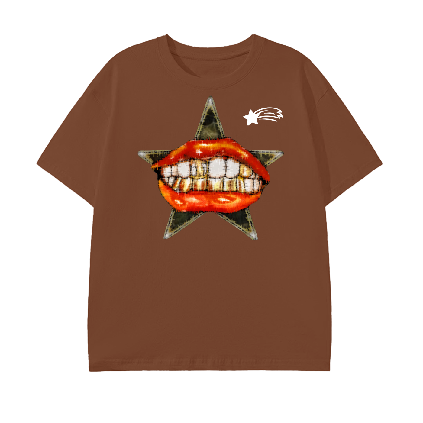 MountainStarGalaxy Pure Cotton Unisex T-Shirt Caramel Macchiato