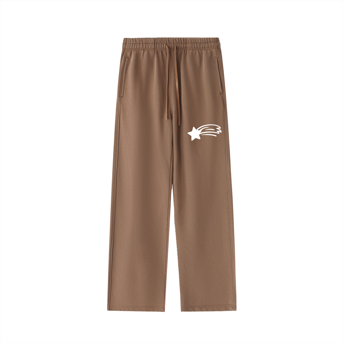 MountainStarGalaxy Unisex Vintage Washed Heavyweight Sweatpants Coffee