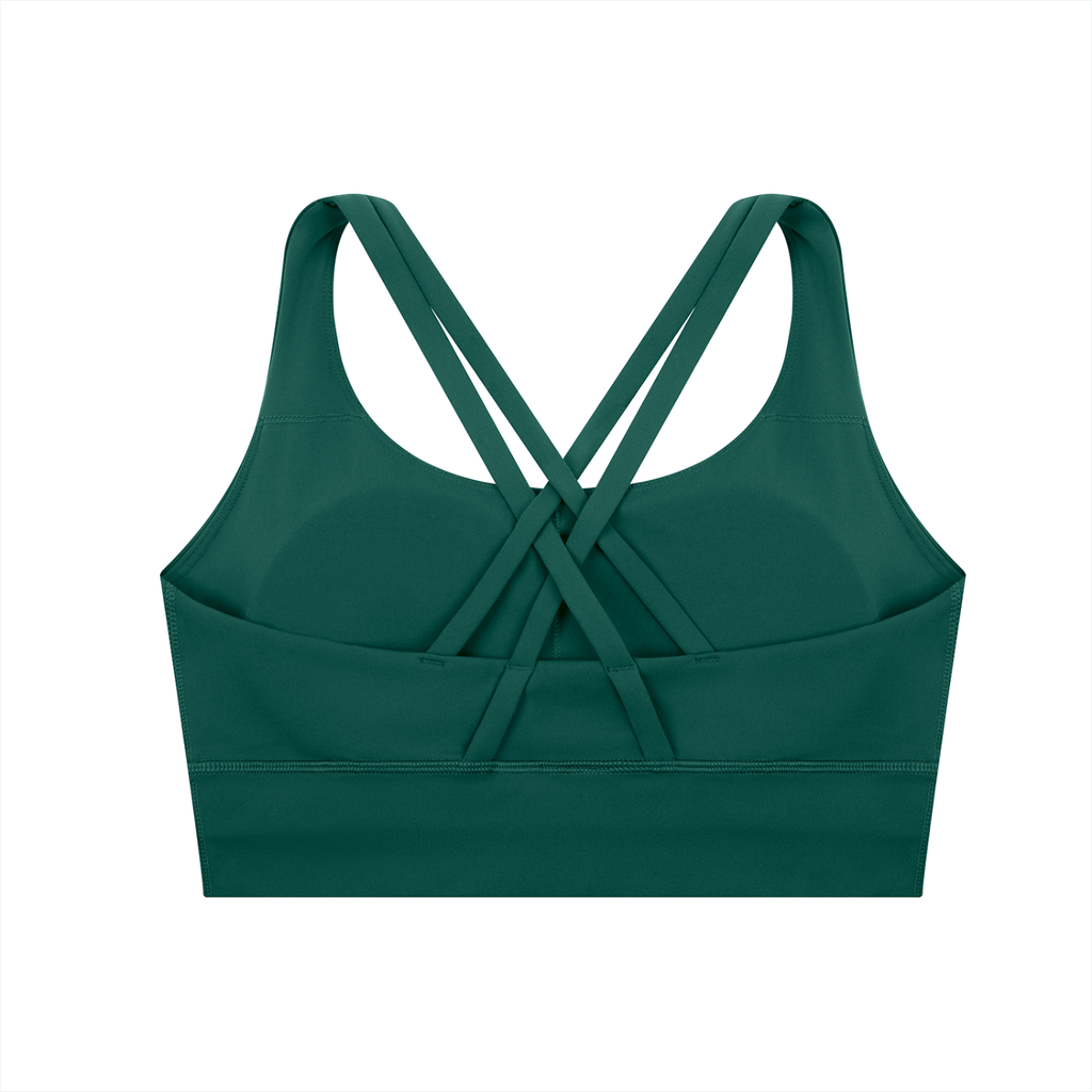 MountainStarGalaxy Women’s Strappy Criss-Cross Sports Bra