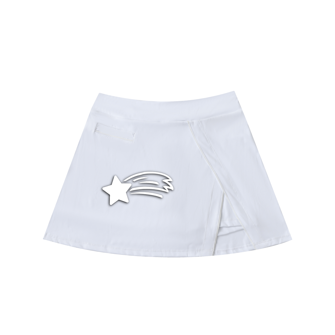 MountainStarGalaxy Women’s High-Waist Pocketed A-Line Skirt