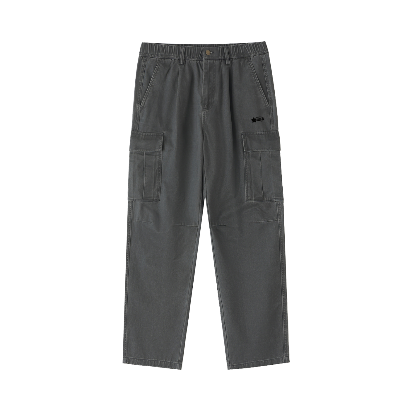 MountainStarGalaxy Men’s Elastic-Waist Cargo Pants