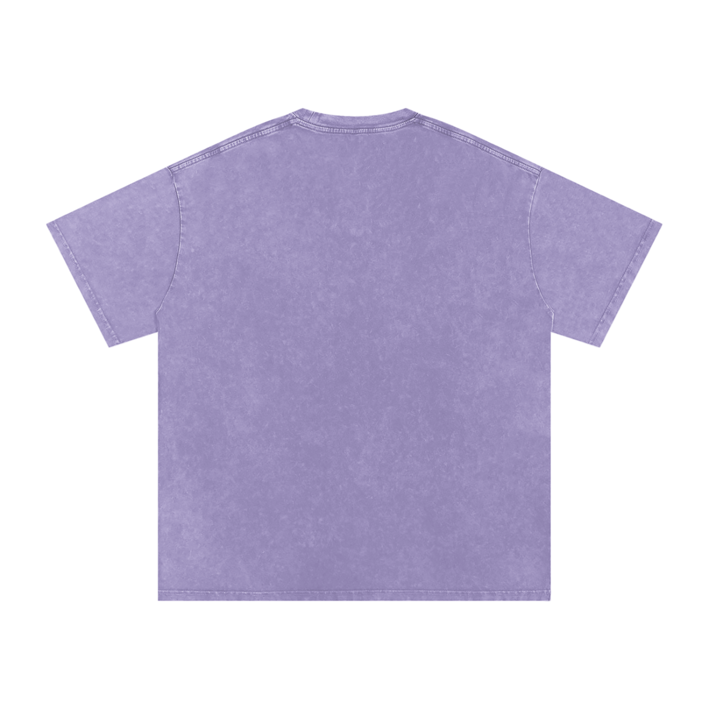 MountainStarGalaxy Unisex Snow Washed Oversized Cotton T-Shirt Light Purple