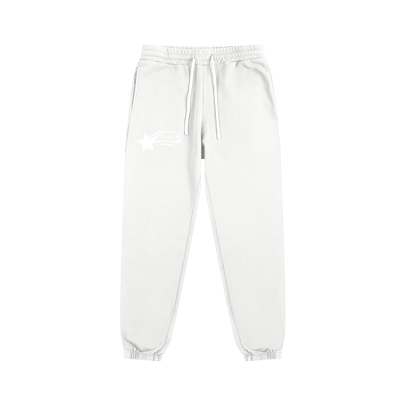 MountainStarGalaxy Unisex Essential Sweatpants White