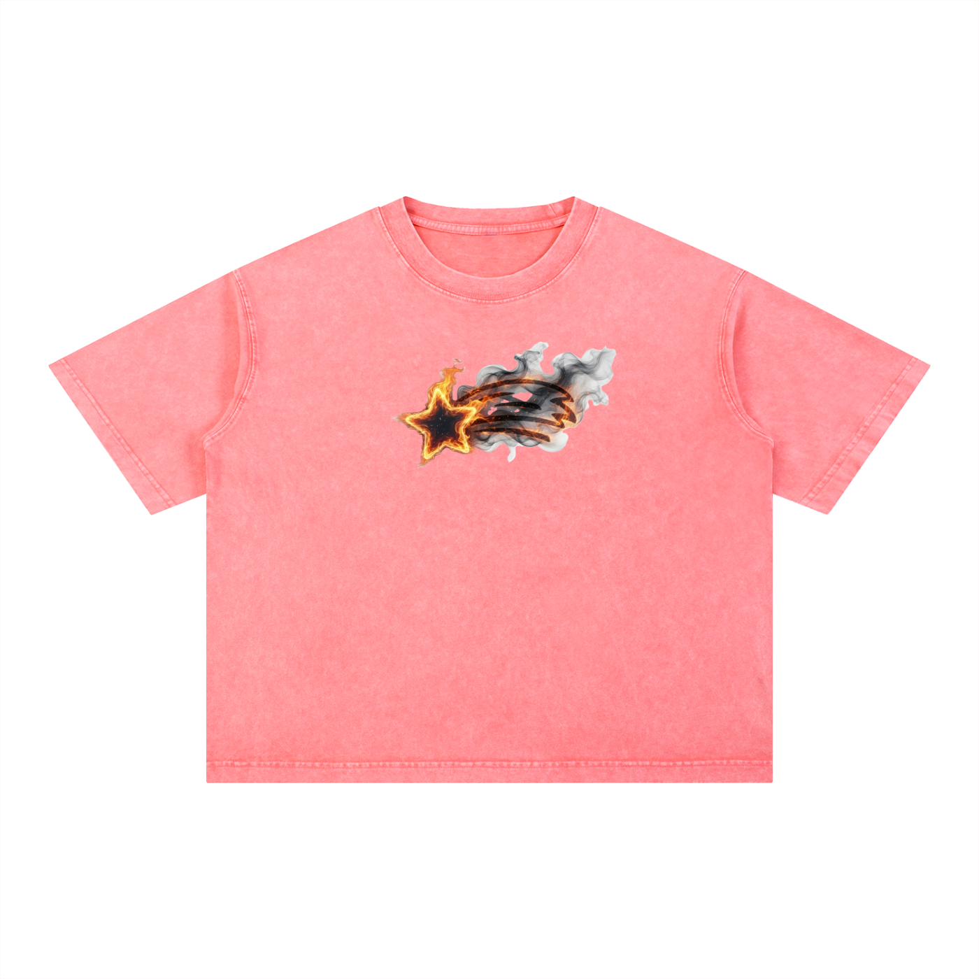 MountainStarGalaxy Mineral Wash Boxy Cotton T-Shirt