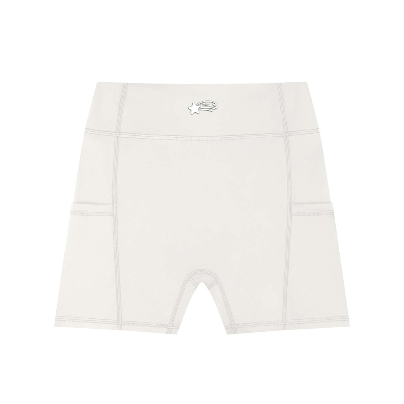 MountainStarGalaxy Women's High-Waisted Pocket Biker Shorts
