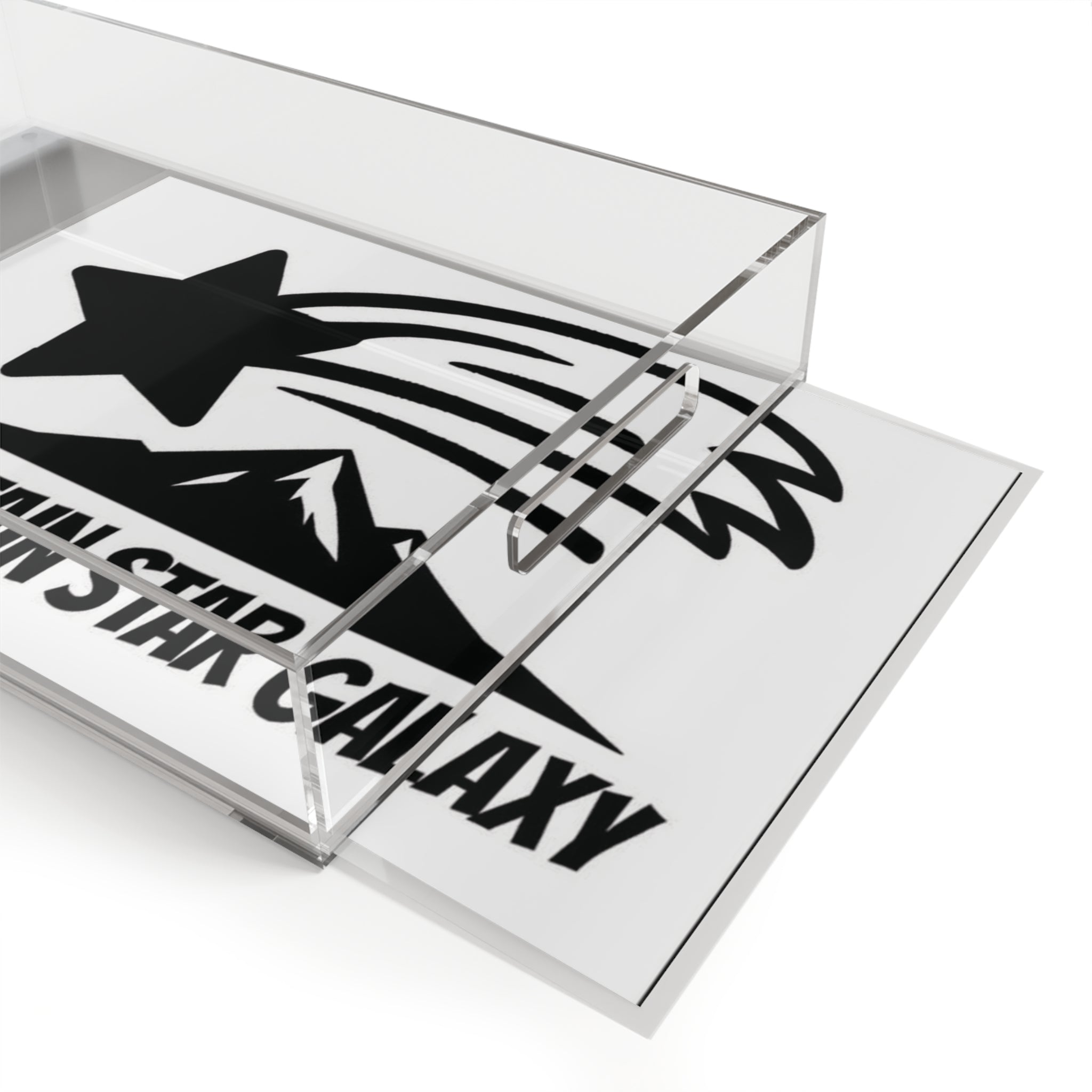 MountainStarGalaxy Acrylic Serving Tray 11" x 17" Clear
