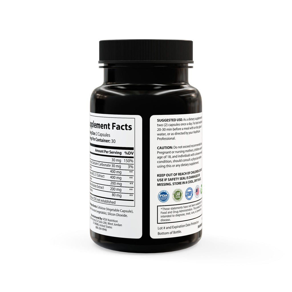 MountsinStarGalaxy L-Arginine Supplement (60 Capsules) Black bottle + cap Unflavored 60 Vegetable capsules