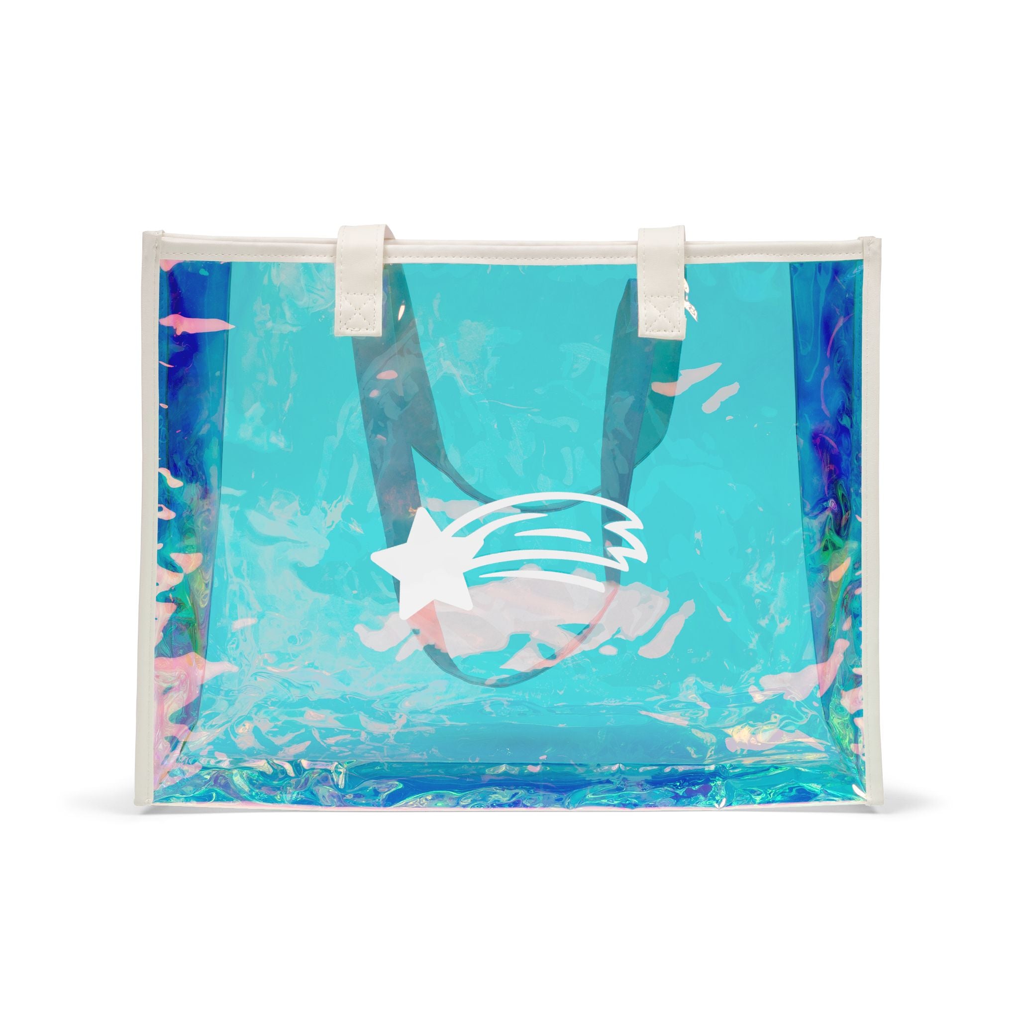 MountainStarGalaxy Women’s Holographic Tote Bag 15.9" x 12" x 3.9" Holographic