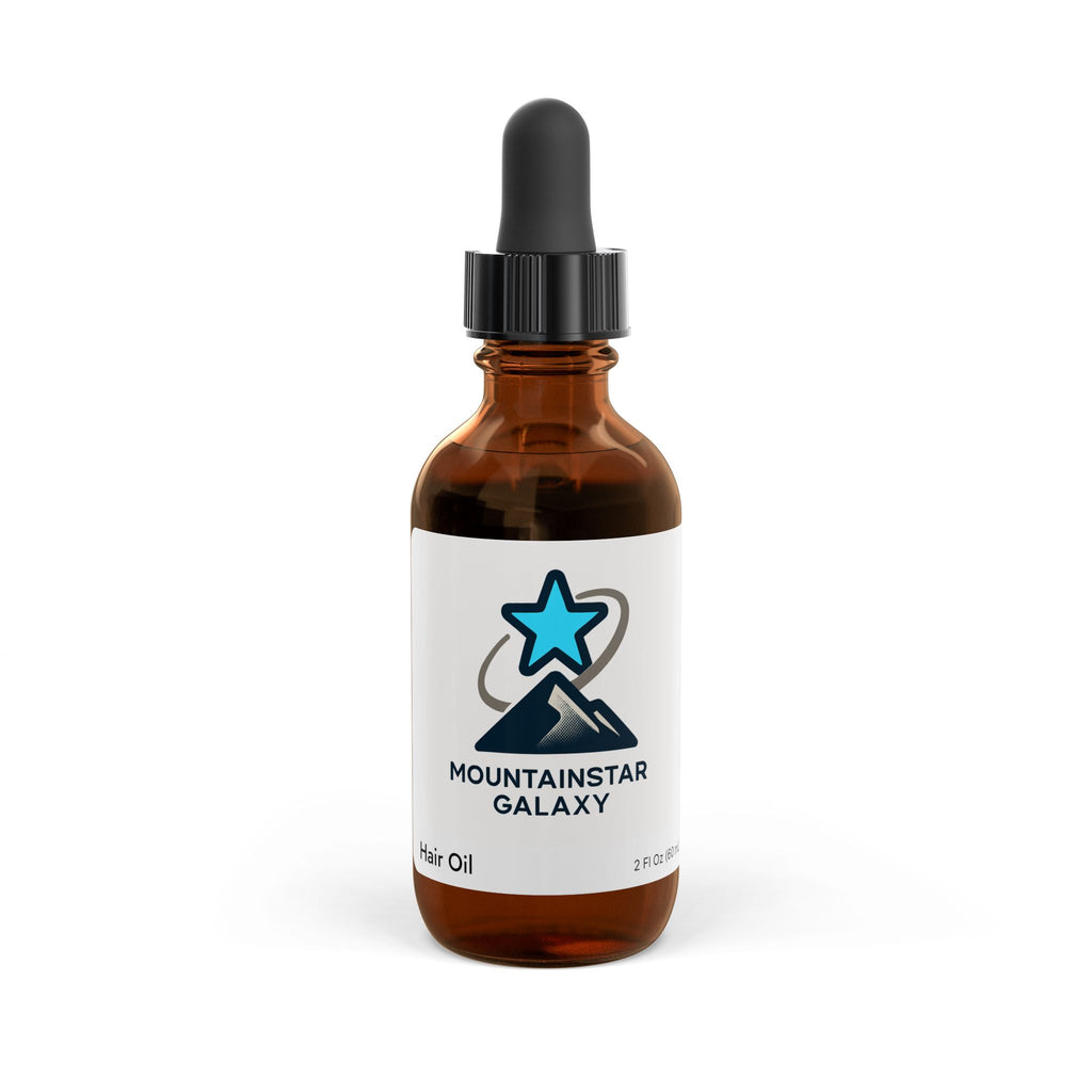 MountainStarGalaxy Hair Oil, 2oz 2oz Amber glass bottle + black dropper