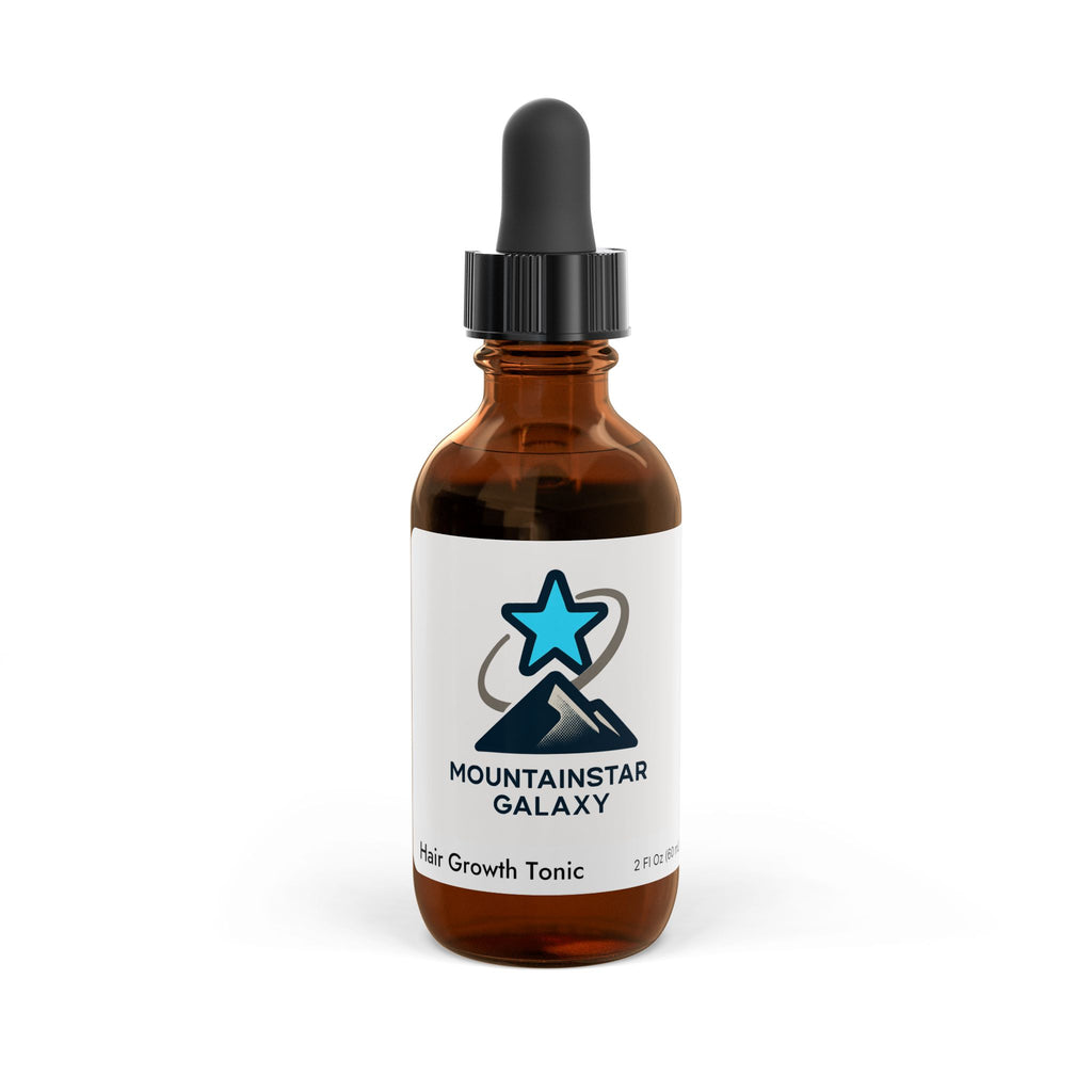 MountainStarGalaxy Hair Growth Tonic, 2oz 2oz Amber glass bottle + black dropper