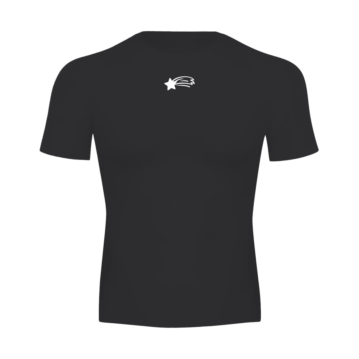 MountainStarGalaxy Men’s Performance Short Sleeve T-Shirt Black