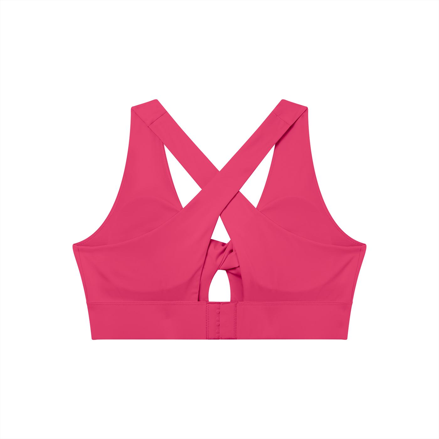 MountainStarGalaxy Women's Twist Front V-Neck Sports Bra