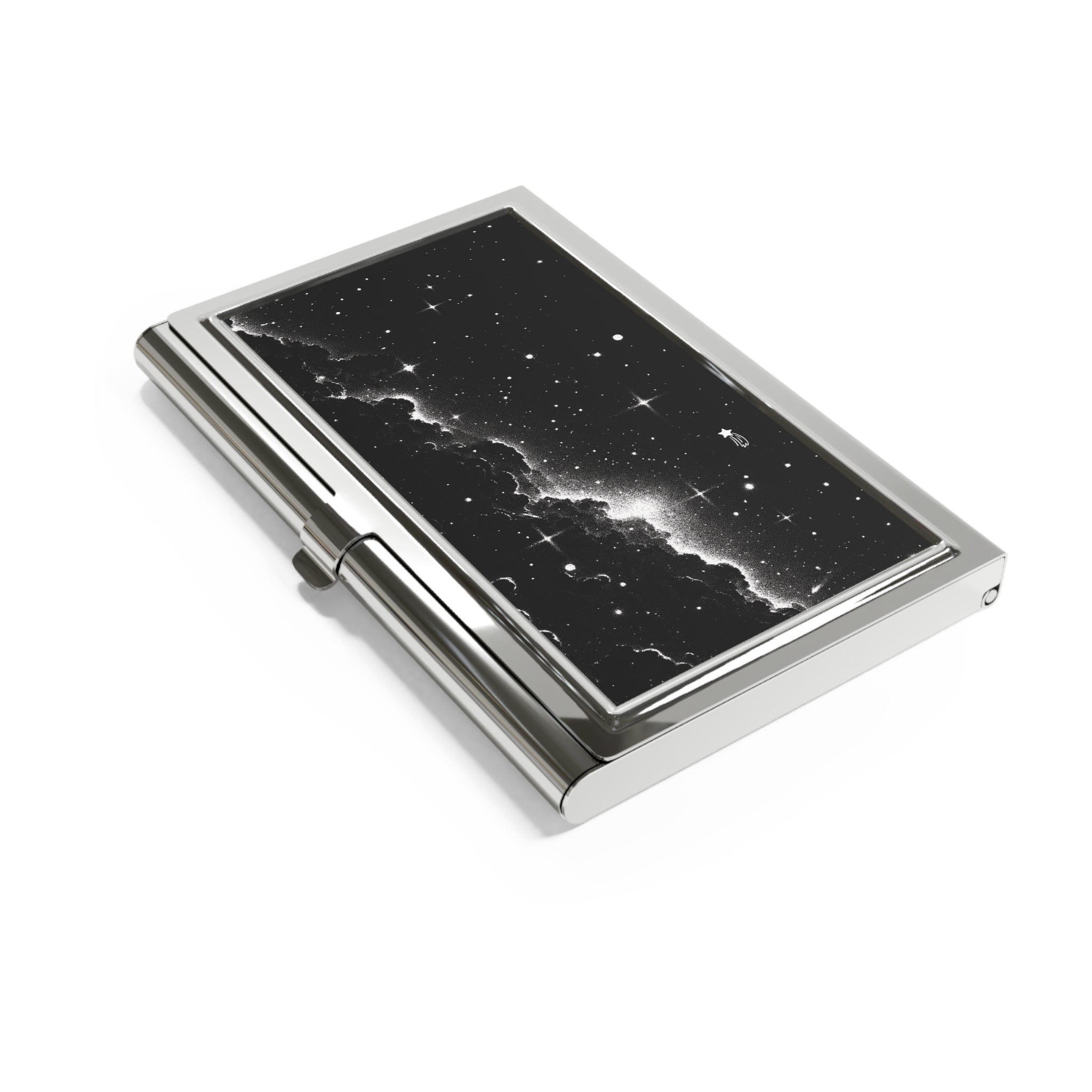 MountainStarGalaxy Business Card Holder — Starry Space Design