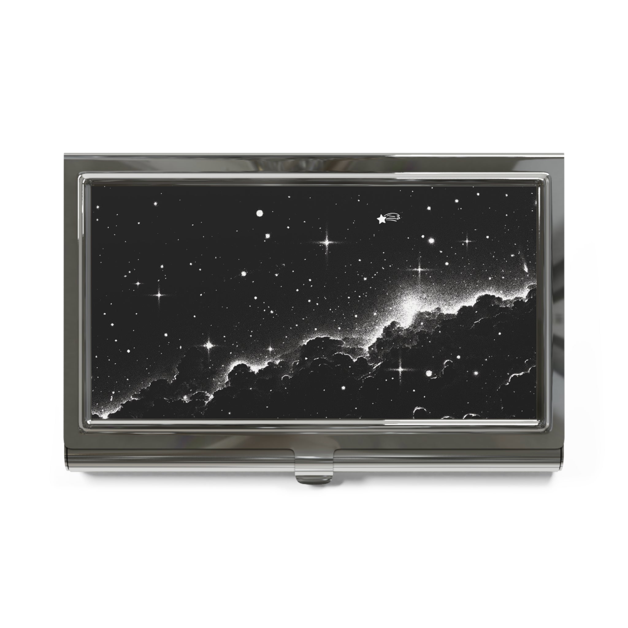 MountainStarGalaxy Business Card Holder — Starry Space Design