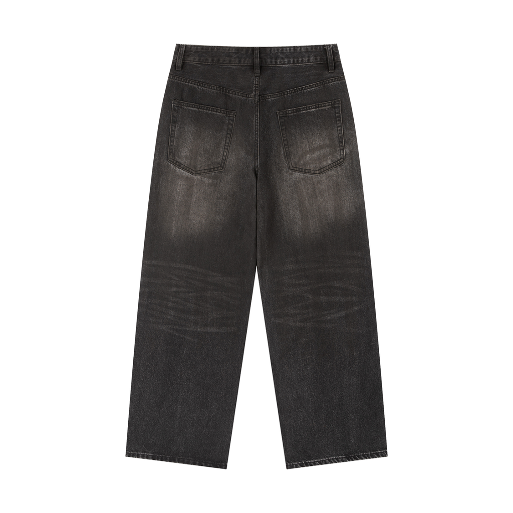 MountainStarGalaxy Men’s Vintage Wash Heavyweight Denim Jeans