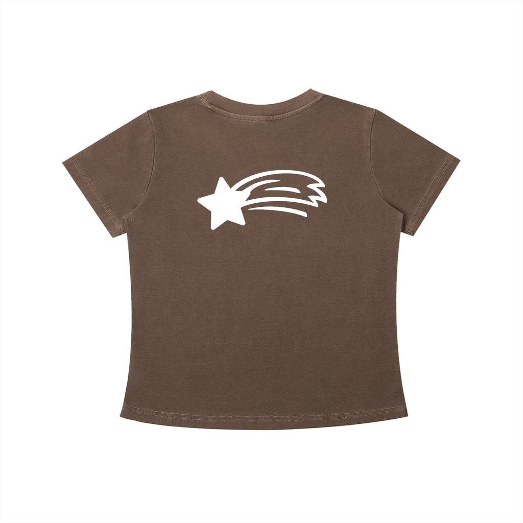 MountainStarGalaxy Women’s Vintage Wash Slim Fit Shirt Army Green