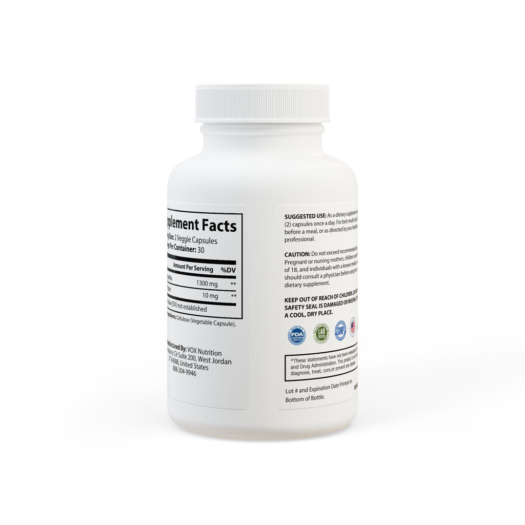 MountainStarGalaxy Ashwagandha and Black Pepper Supplement (60 capsules)