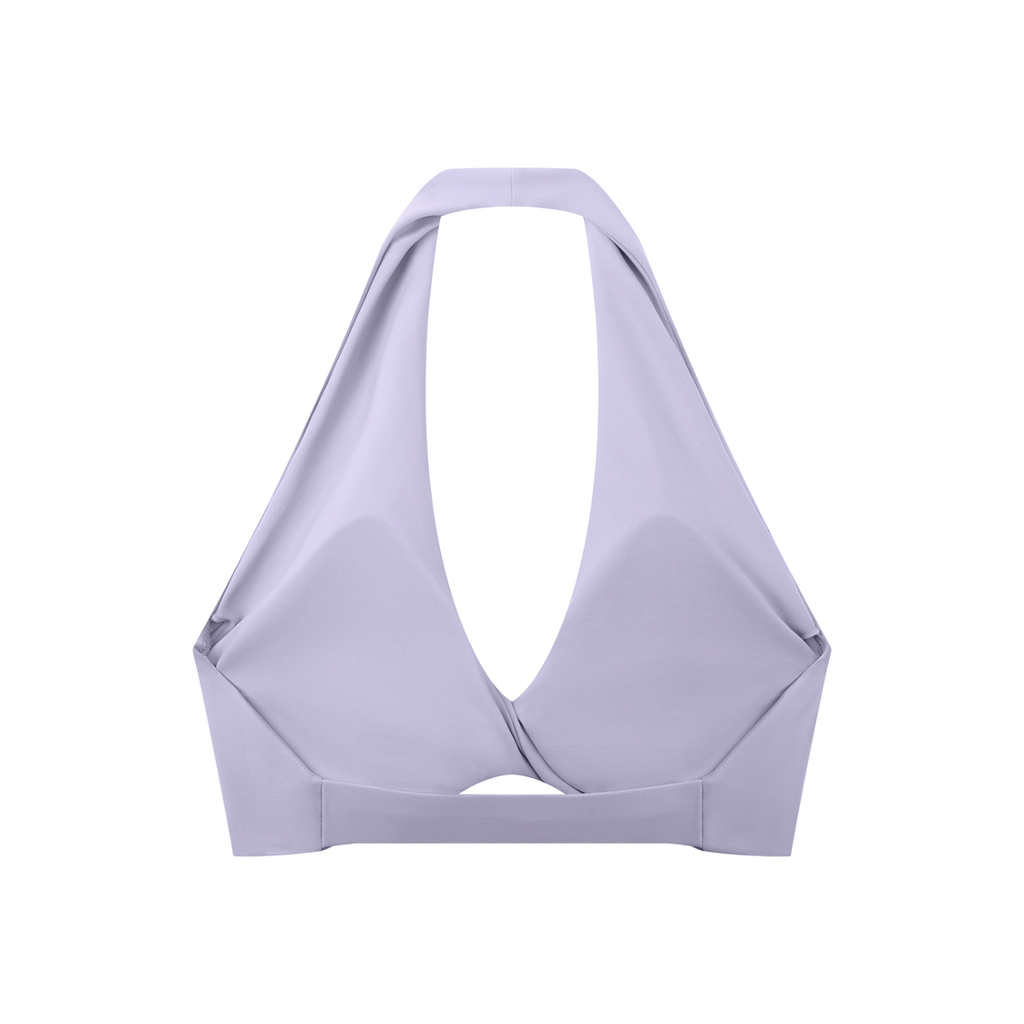 MounyainStarGalaxy Women's Pleated Halter Sports Bra
