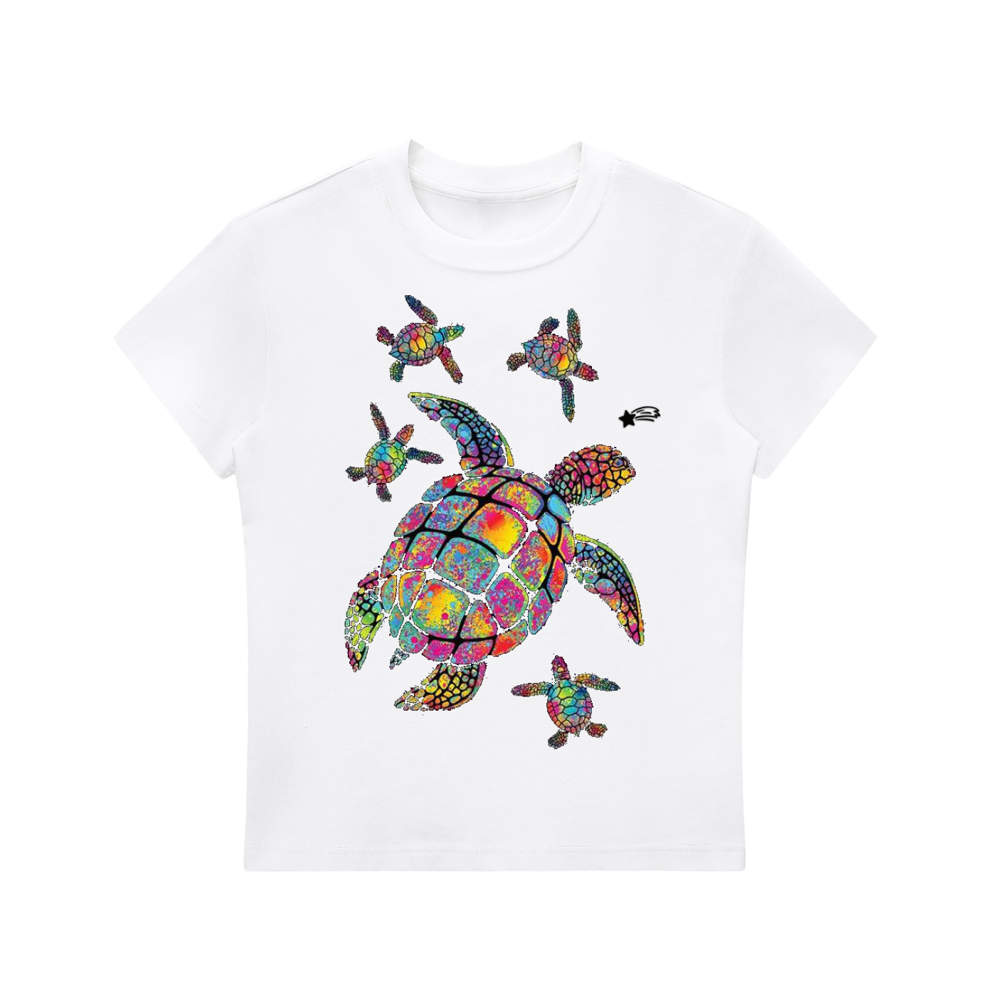 MountainStarGalaxy Women’s Essential Bodycon Crewneck T-Shirt