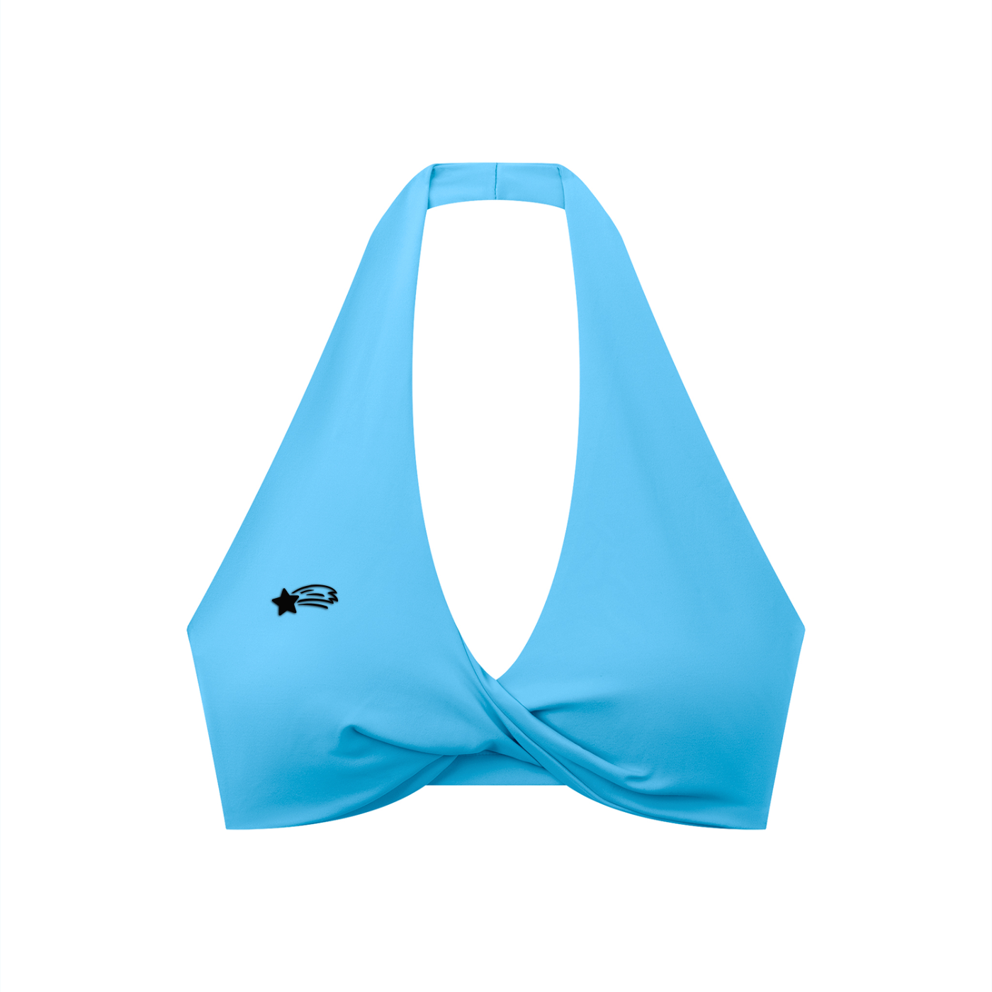 MounyainStarGalaxy Women's Pleated Halter Sports Bra