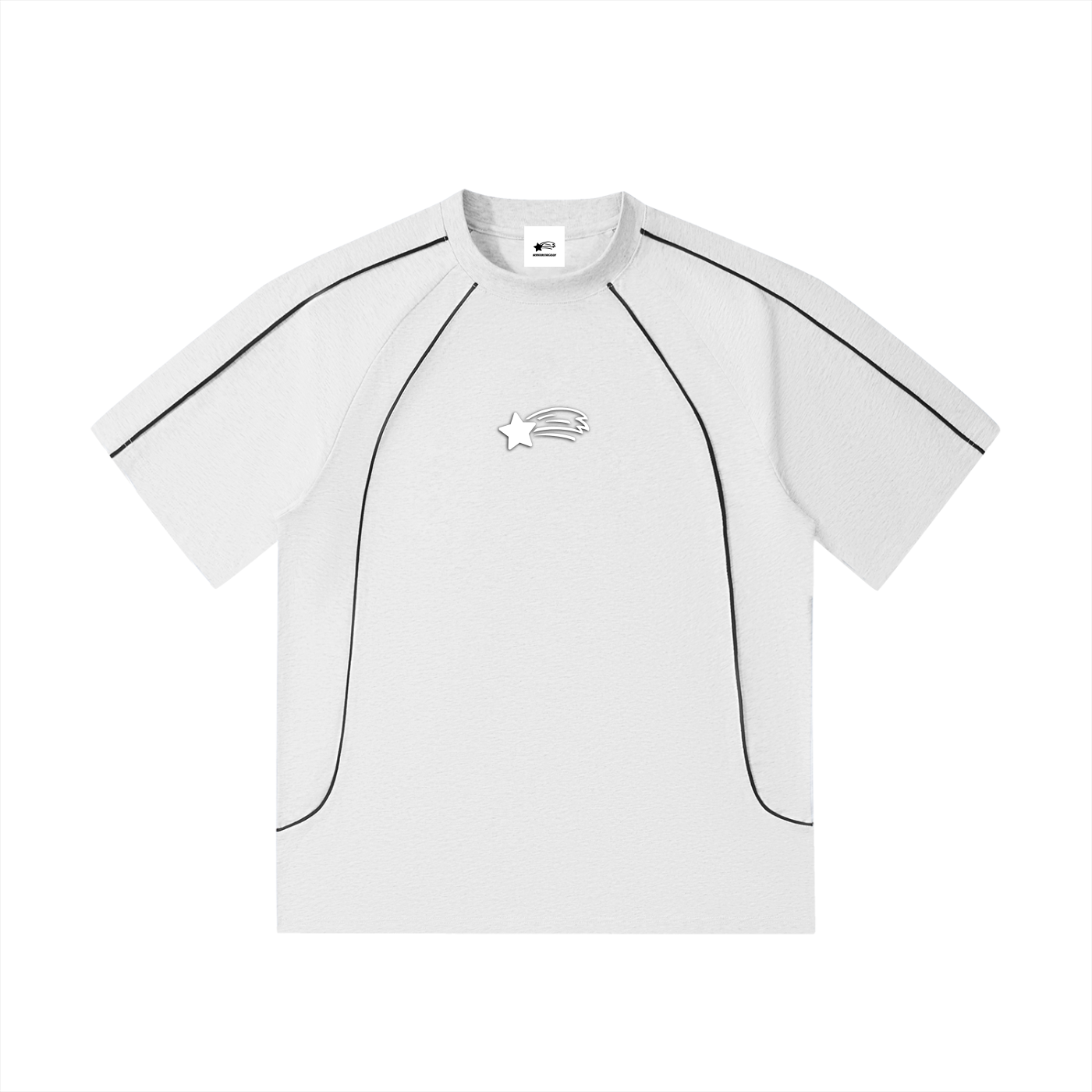 MountainStarGalaxy Contrast Stitch Raglan T-Shirt