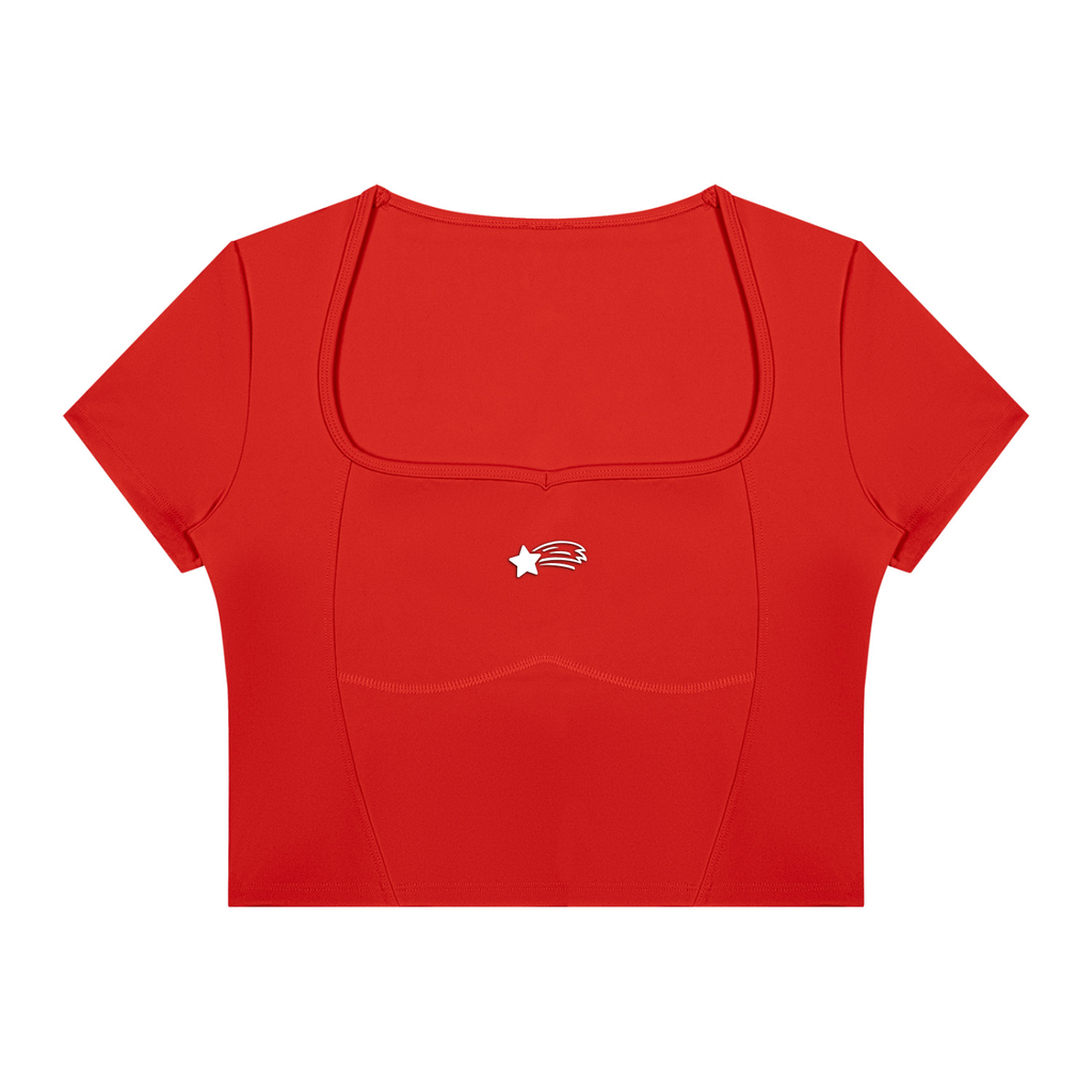 MountainStarGalaxy Women's Topstitch Yoga T-Shirt