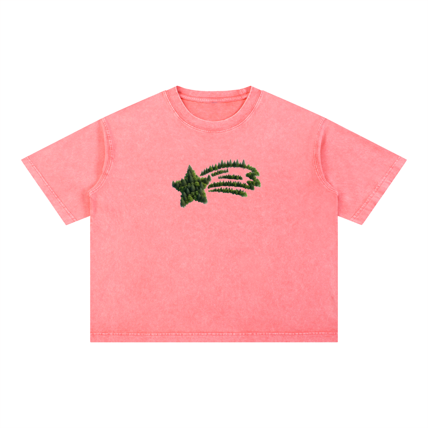 MountainStarGalaxy Mineral Wash Boxy Cotton T-Shirt