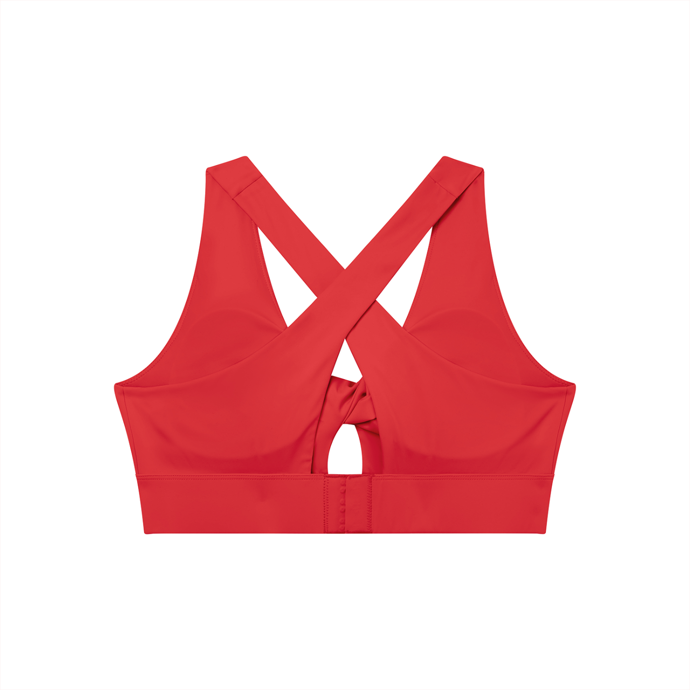 MountainStarGalaxy Women's Twist Front V-Neck Sports Bra