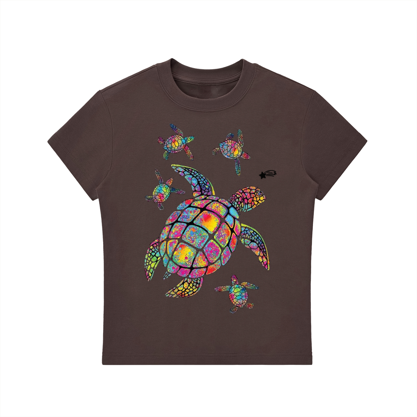 MountainStarGalaxy Women’s Essential Bodycon Crewneck T-Shirt