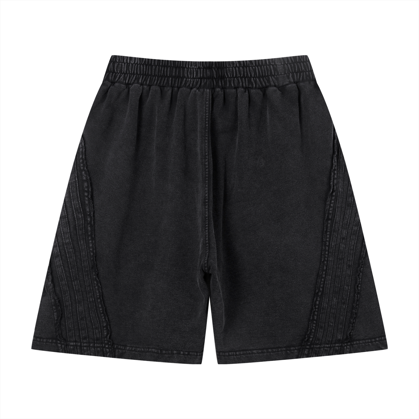 MountainStarGalaxy Unisex Vintage Wash Raw Edge Shorts