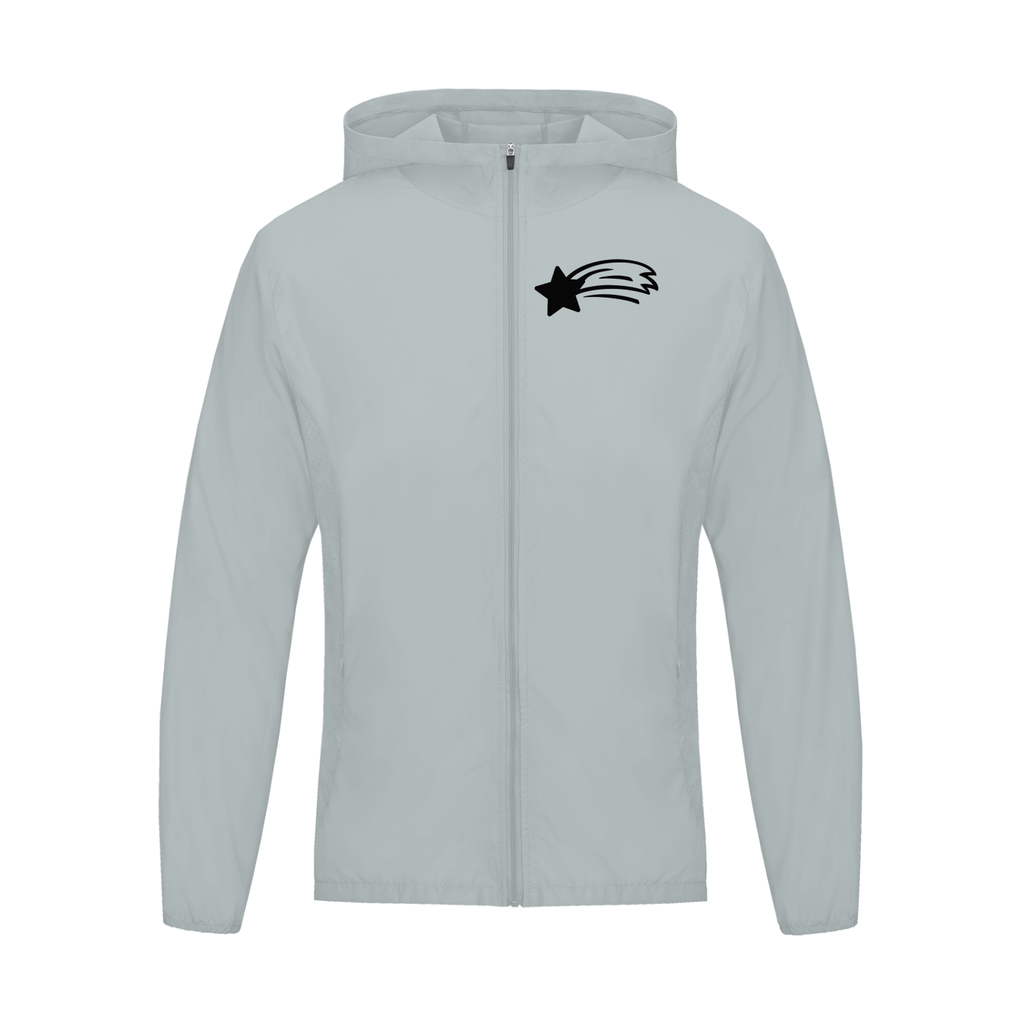 MountainStarGalaxy Men’s Soft Hooded Sports Jacket Light Gray