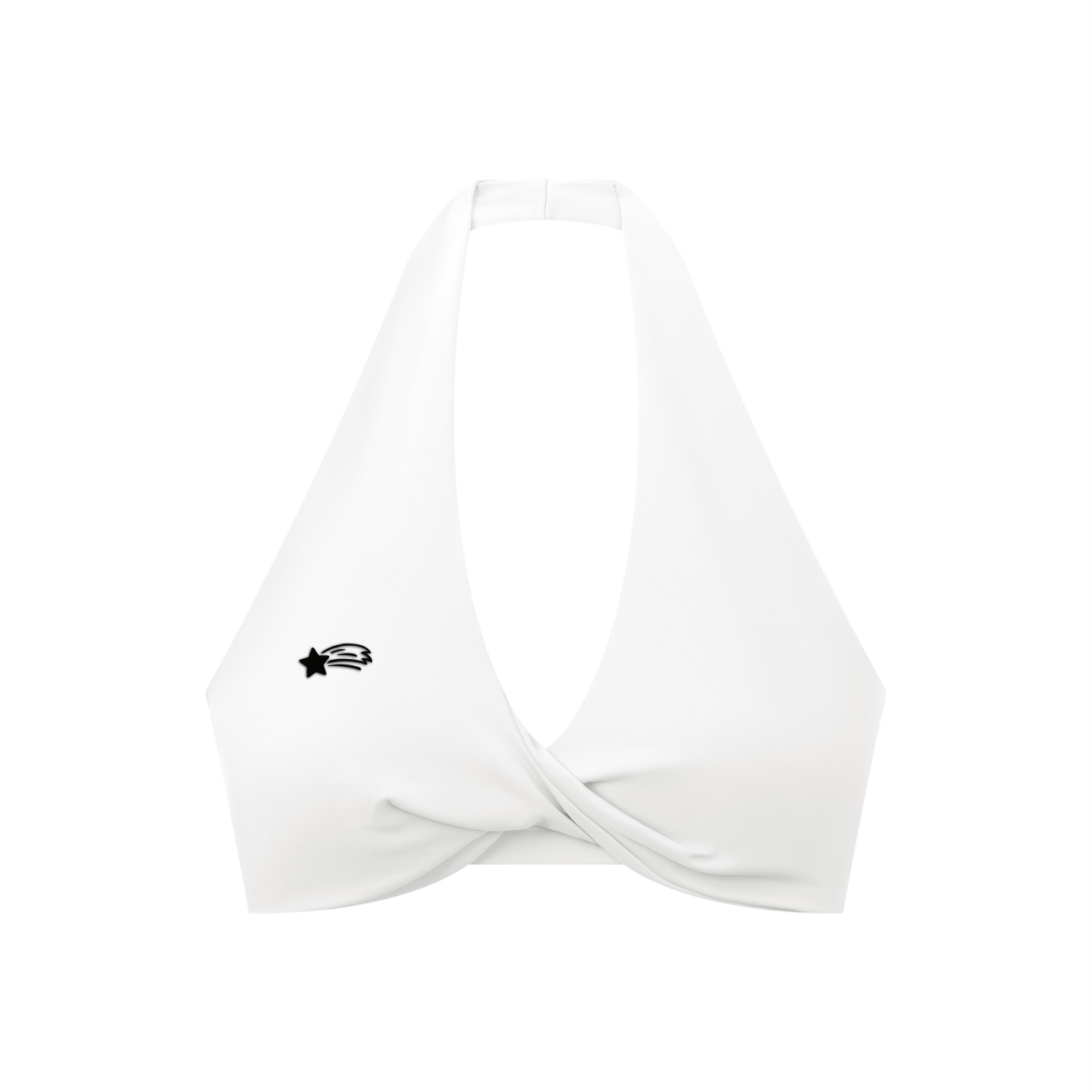 MounyainStarGalaxy Women's Pleated Halter Sports Bra
