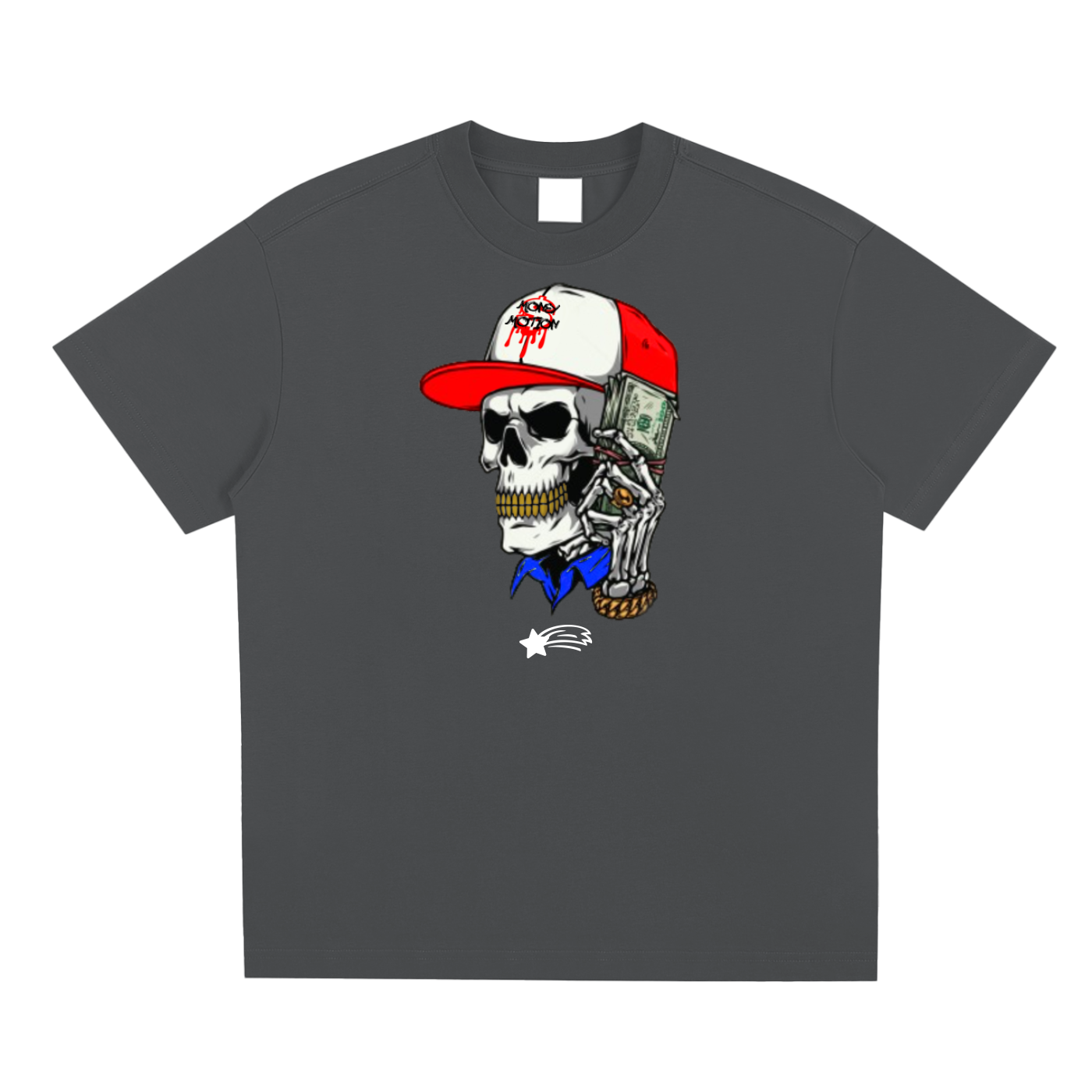 MountainStarGalaxy Unisex Sorona Quick-Dry Cooling Shirt Dark Gray