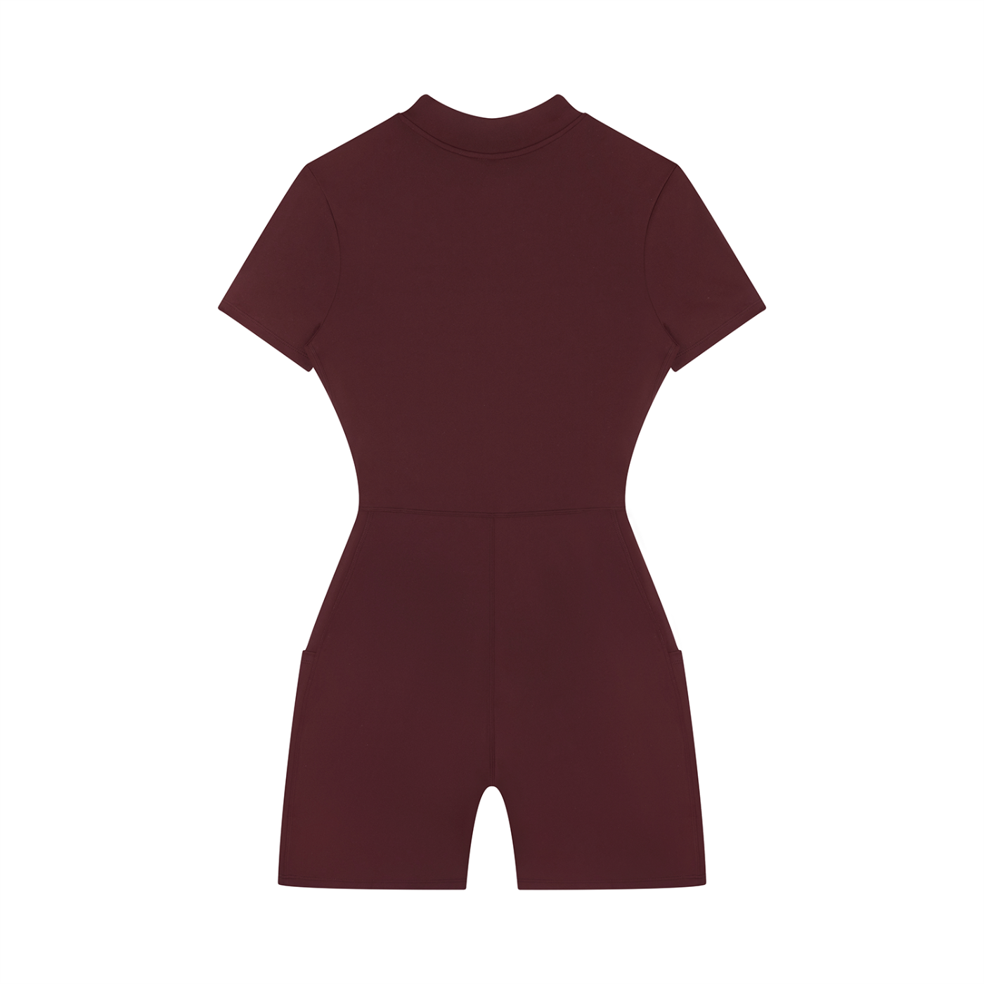 MountainStarGalaxy Women's Quarter-Zip Short Sleeve Romper