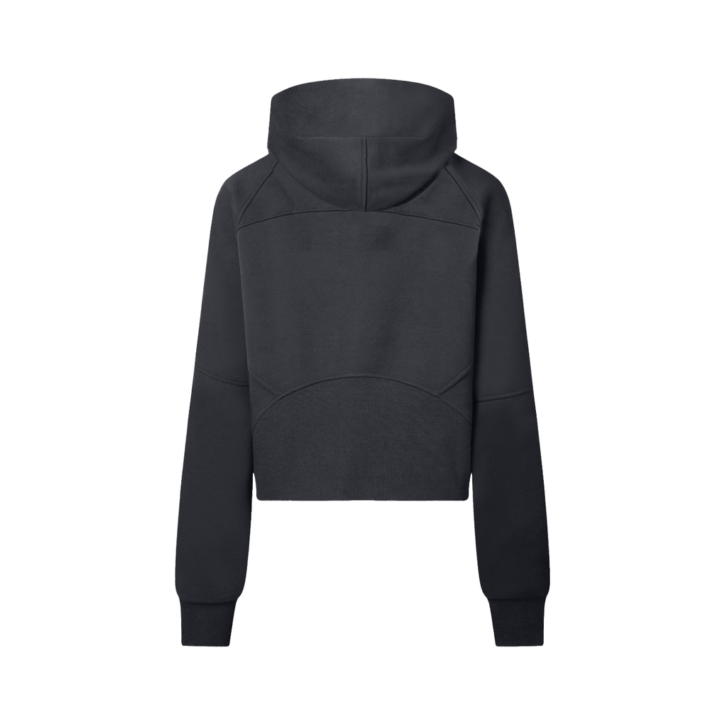 MountainStarGalaxy Women’s Cropped Half-Zip Fitness Hoodie