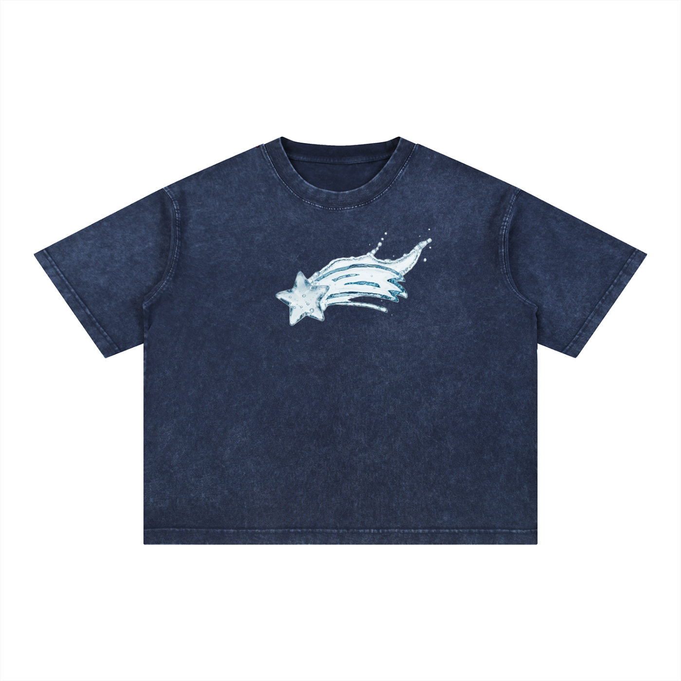MountainStarGalaxy Mineral Wash Boxy Cotton T-Shirt