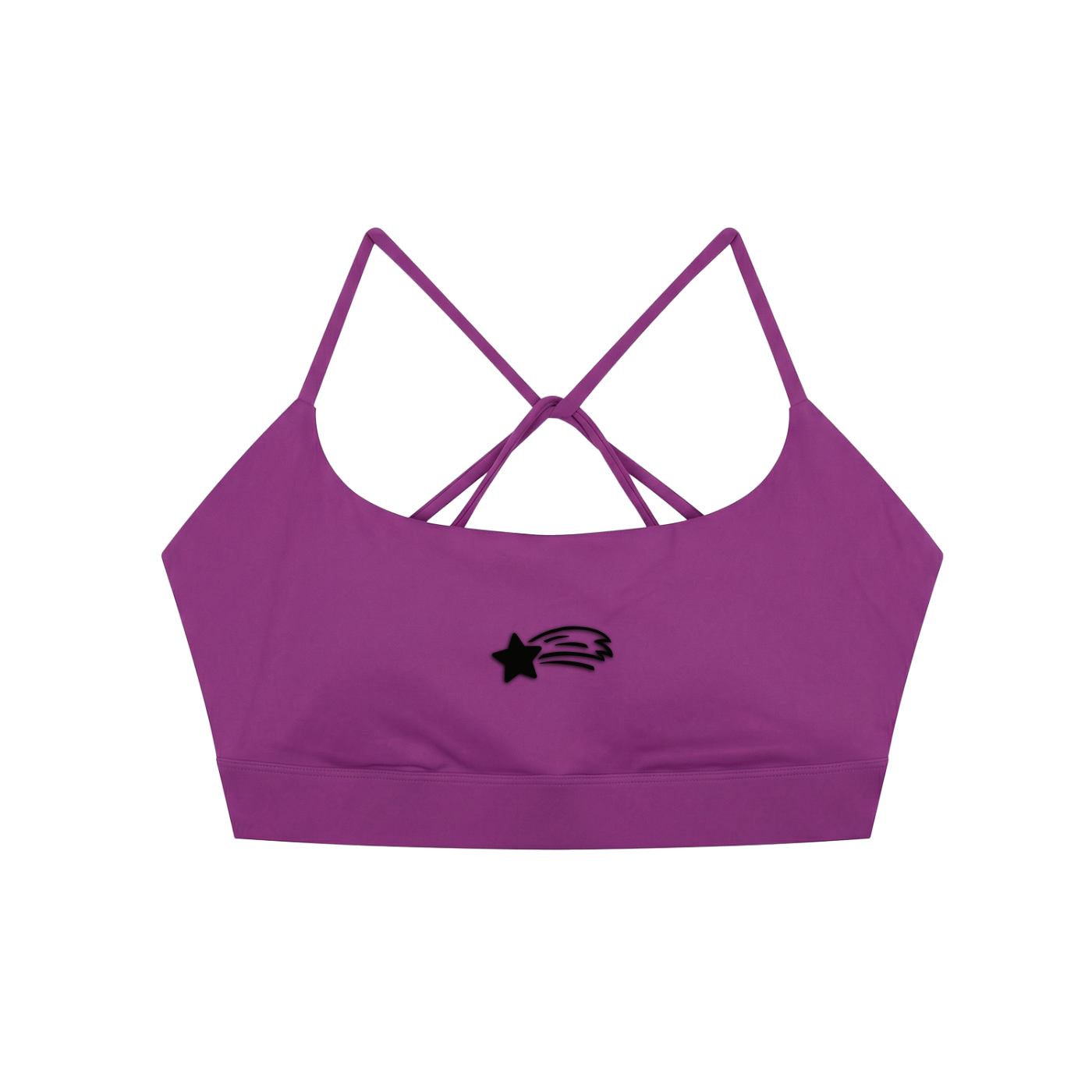 MountainStarGalaxy Women’s Strappy Criss Cross Yoga Sports Bra