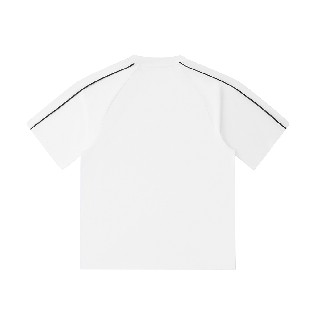 MountainStarGalaxy Contrast Stitch Raglan T-Shirt