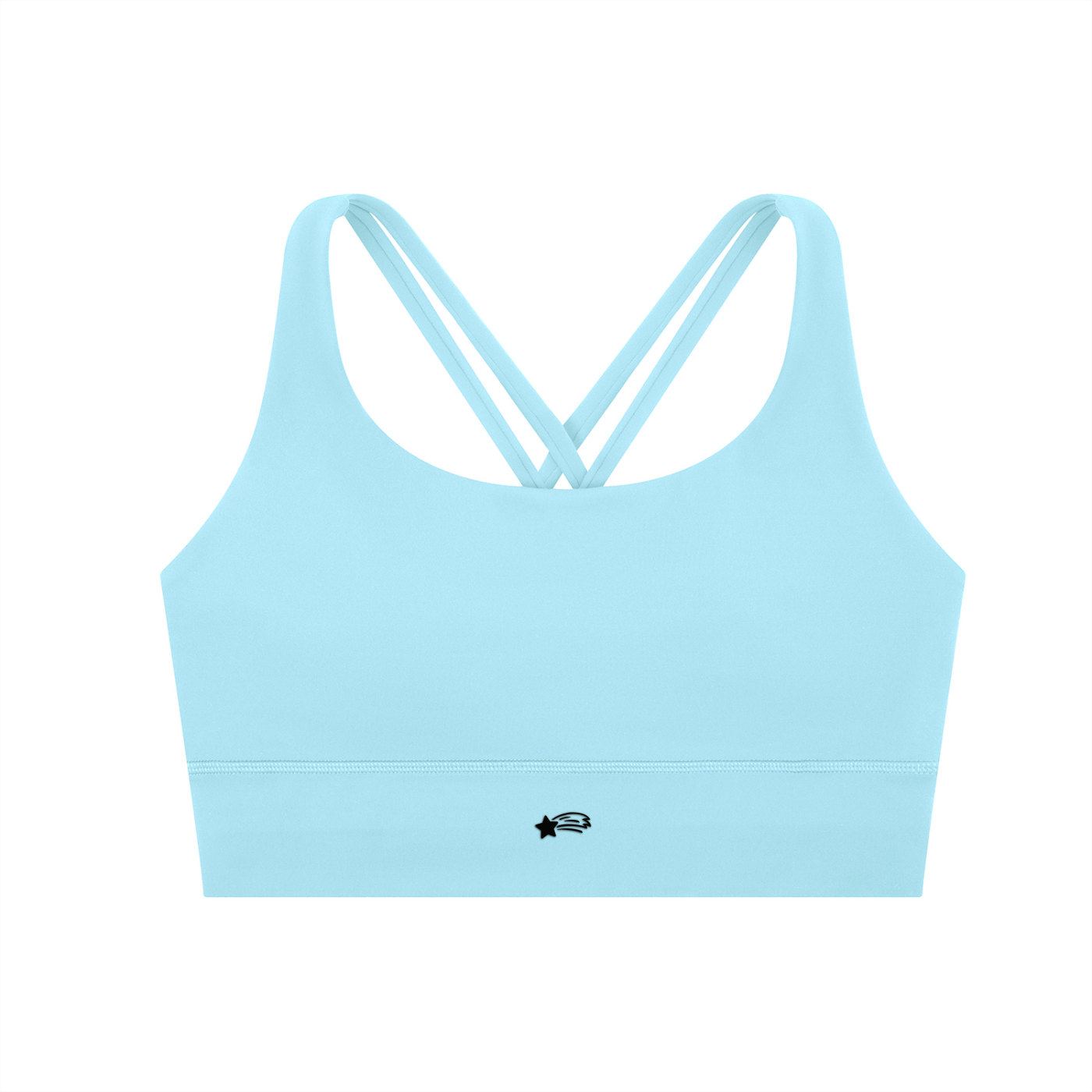 MountainStarGalaxy Strappy Criss-Cross Sports Bra