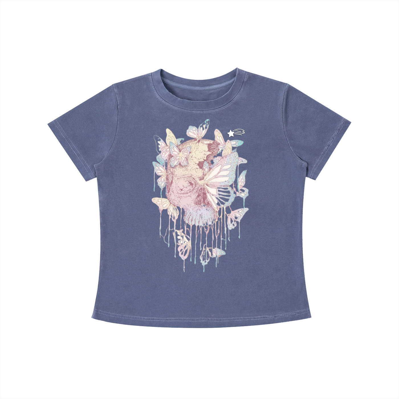 MountainStarGalaxy Women’s Vintage Wash Slim Fit T-shirt