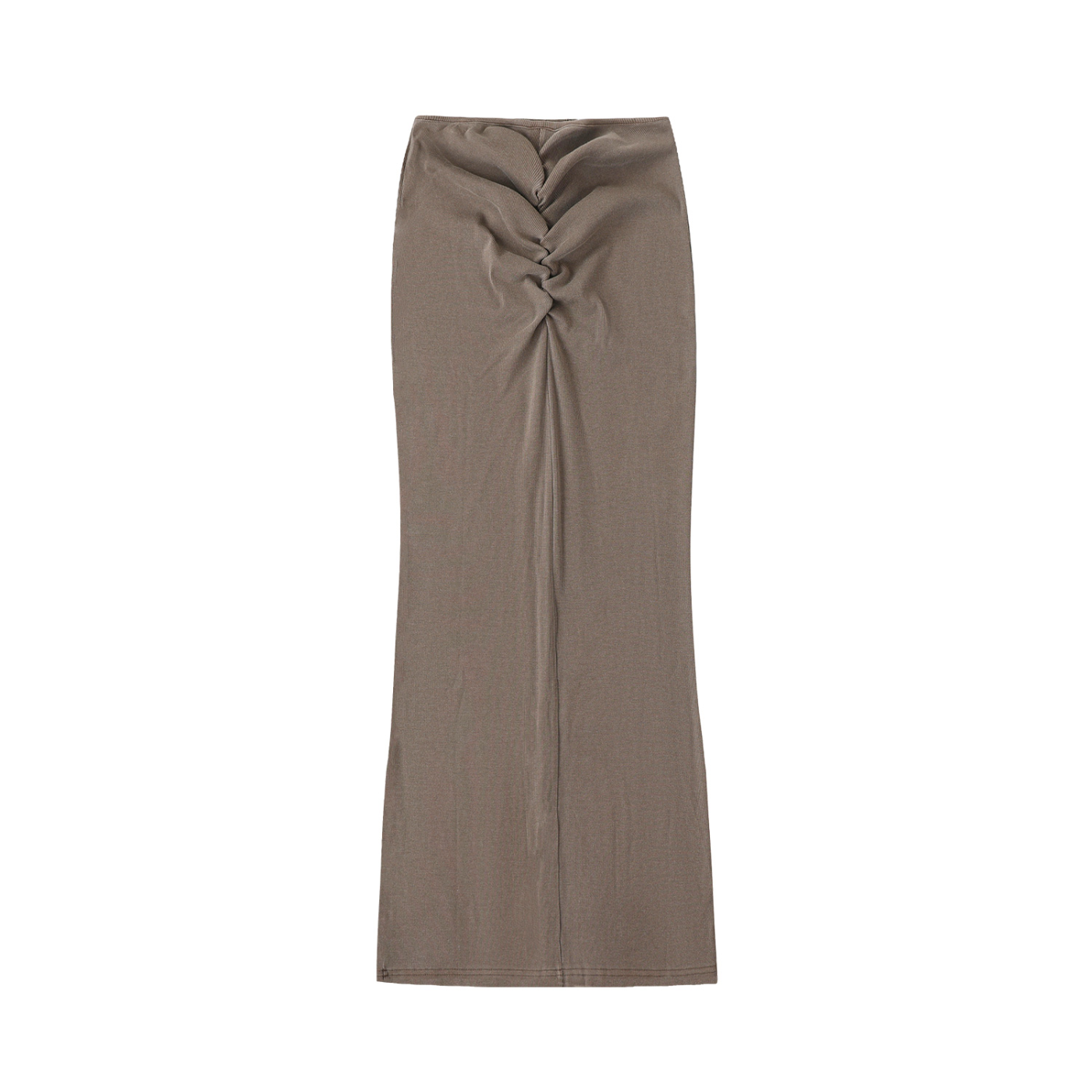 MountainStarGalaxy Women’s Dyed Washed Drawstring Maxi Skirt