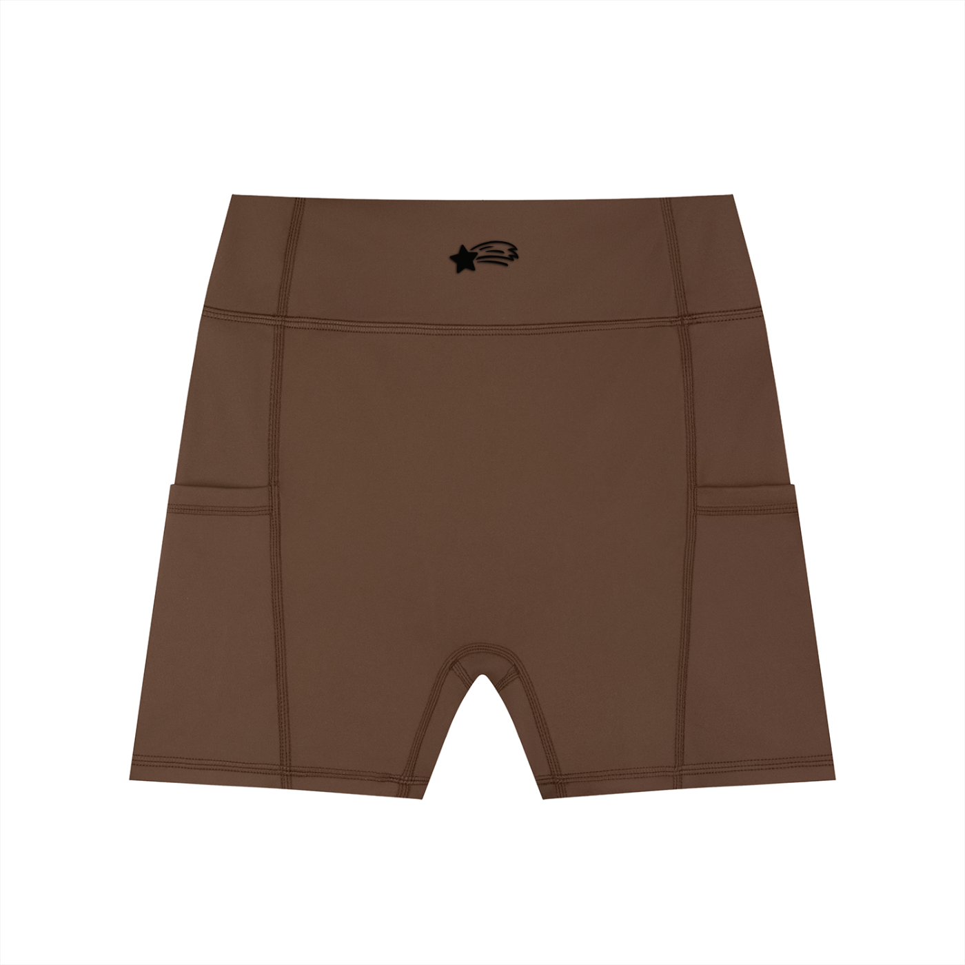 MountainStarGalaxy Women's High-Waisted Pocket Biker Shorts