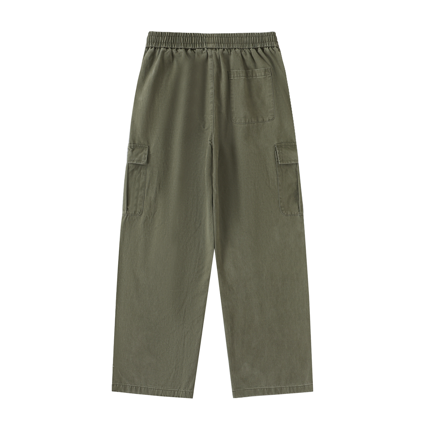 MountainStarGalaxy Men’s Drawstring Waist Straight-Leg Cargo Pants