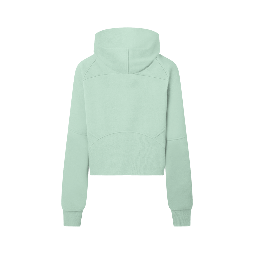 MountainStarGalaxy Women’s Cropped Half-Zip Fitness Hoodie