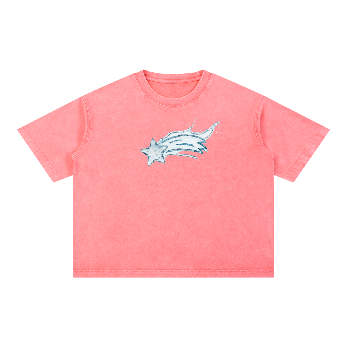 MountainStarGalaxy Mineral Wash Boxy Cotton T-Shirt