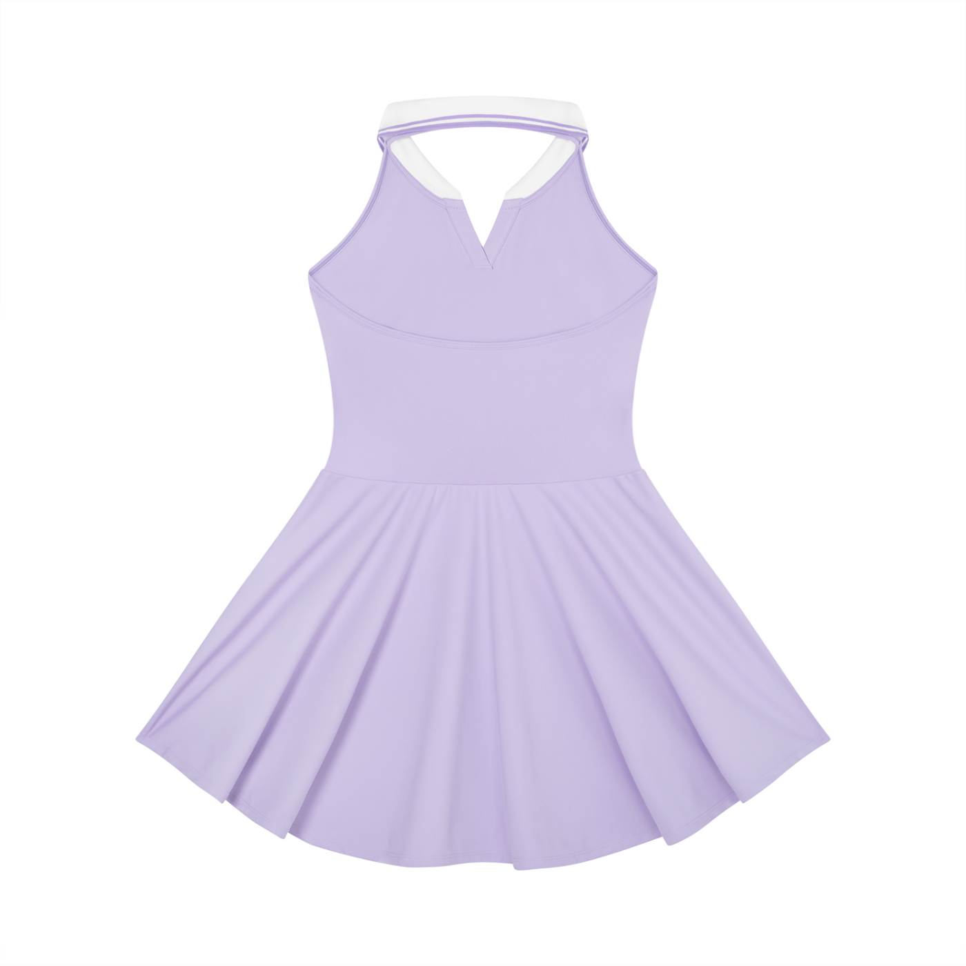MountainStarGalaxy Women's Collared Halter A-Line Tennis Dress