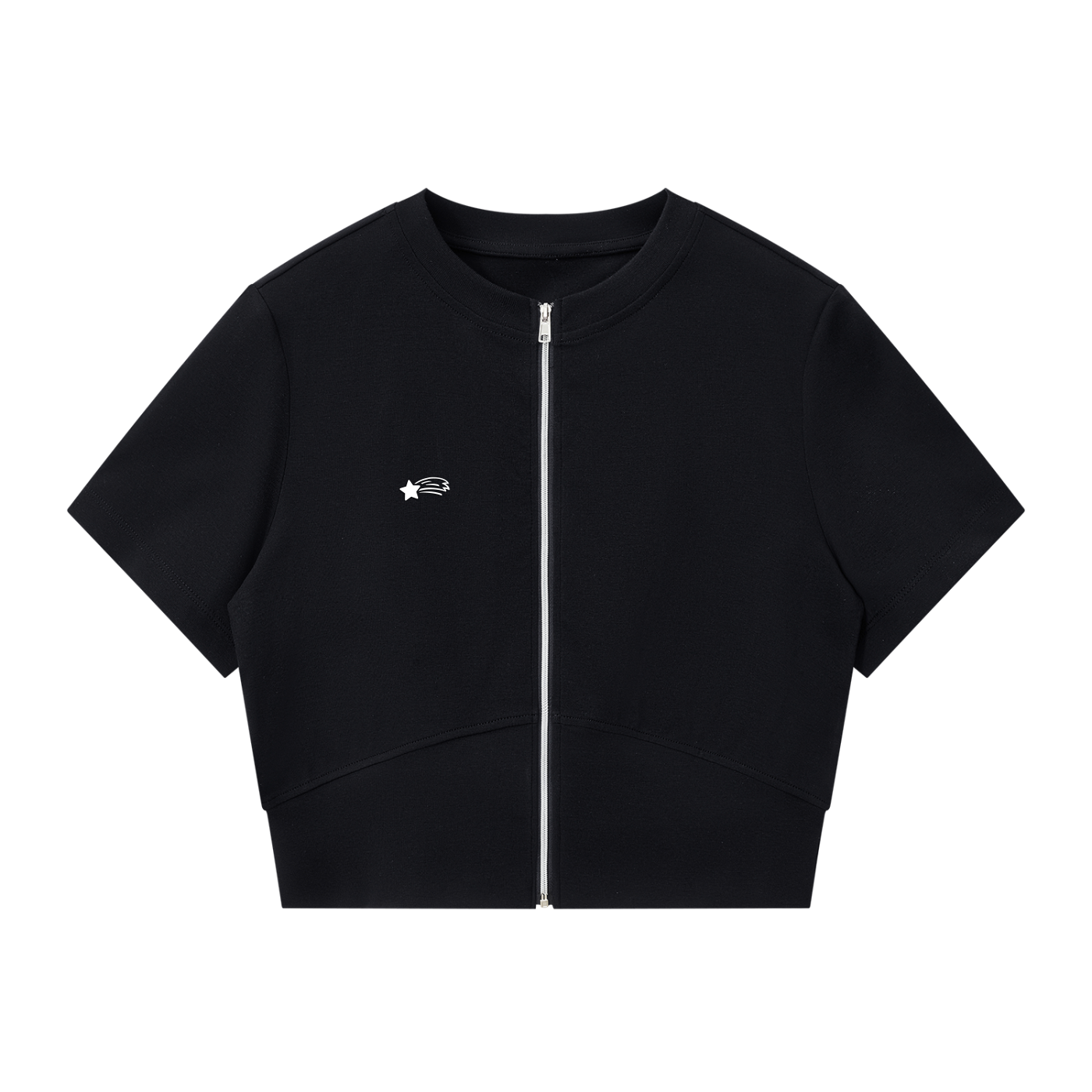 MountainStarGalaxy Women’s Paneling Full Zip T-Shirt