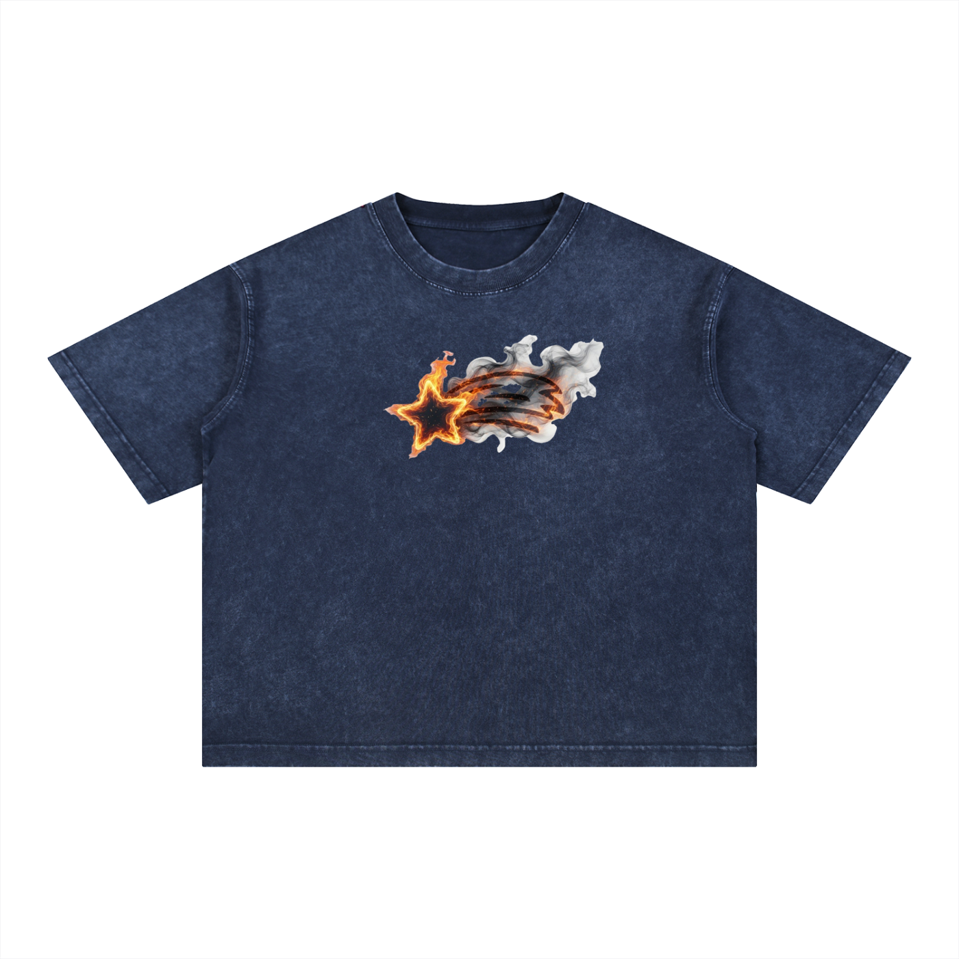 MountainStarGalaxy Mineral Wash Boxy Cotton T-Shirt
