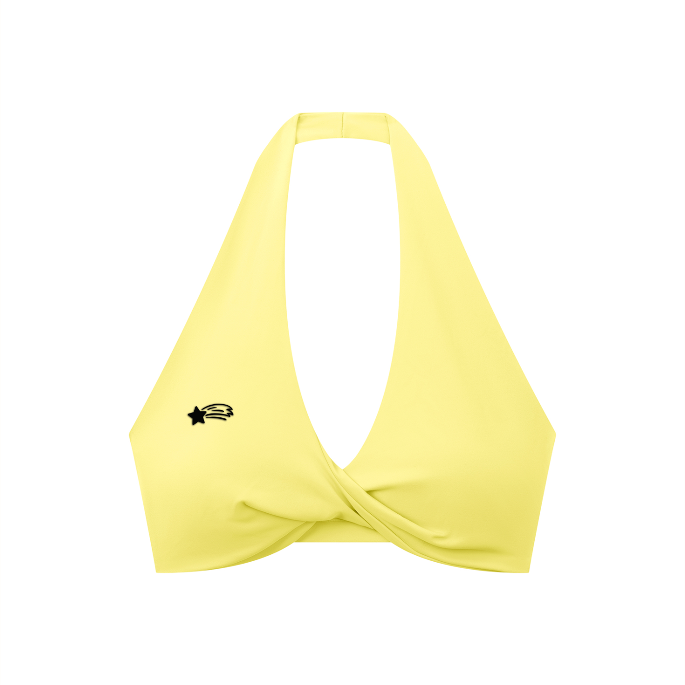 MounyainStarGalaxy Women's Pleated Halter Sports Bra